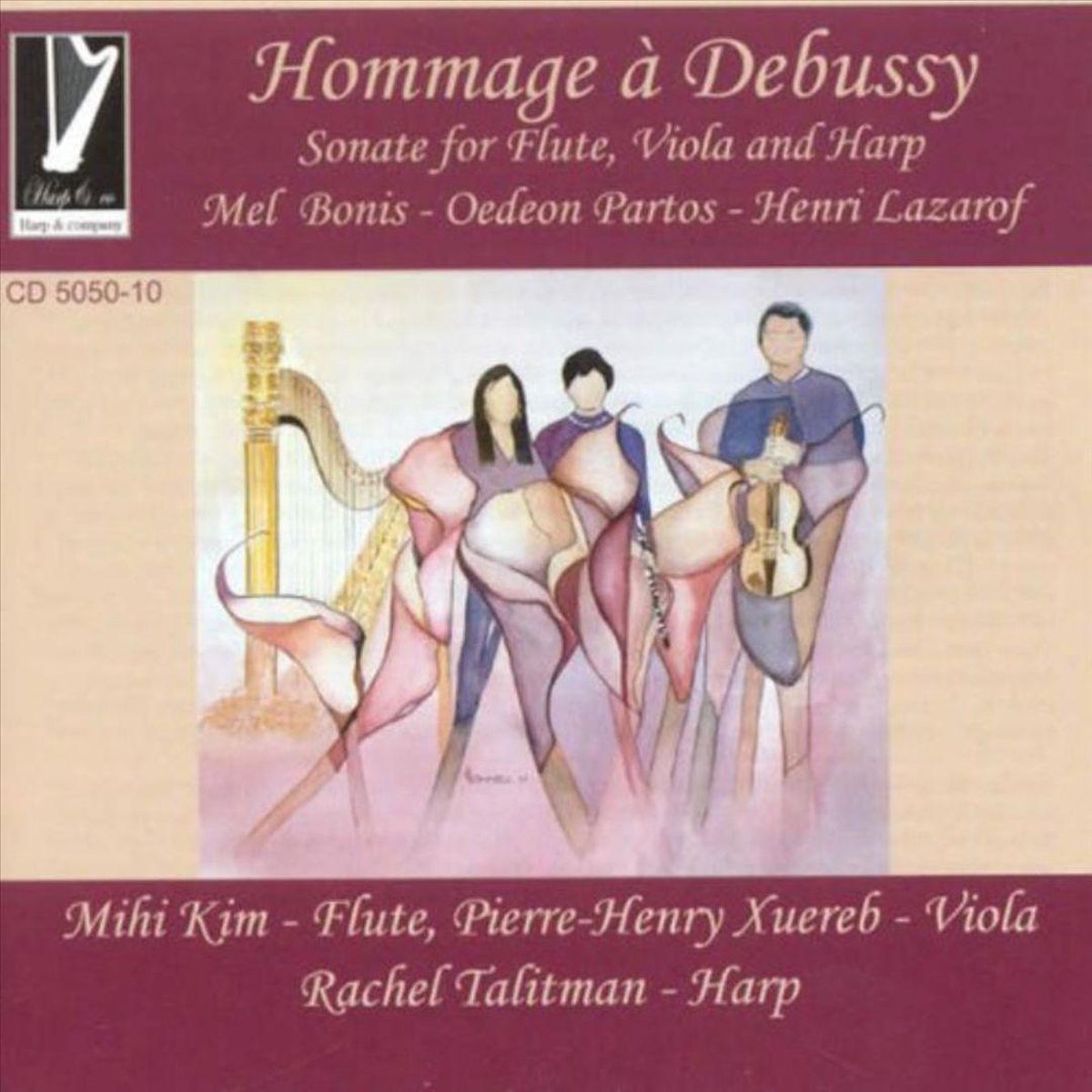 Hommage A Debussy Flute Viola Harp