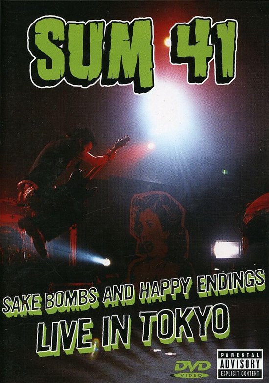 Cover van de film 'Saki Bombs & Happy Endings -Live In Japan- Pal/All Regions'