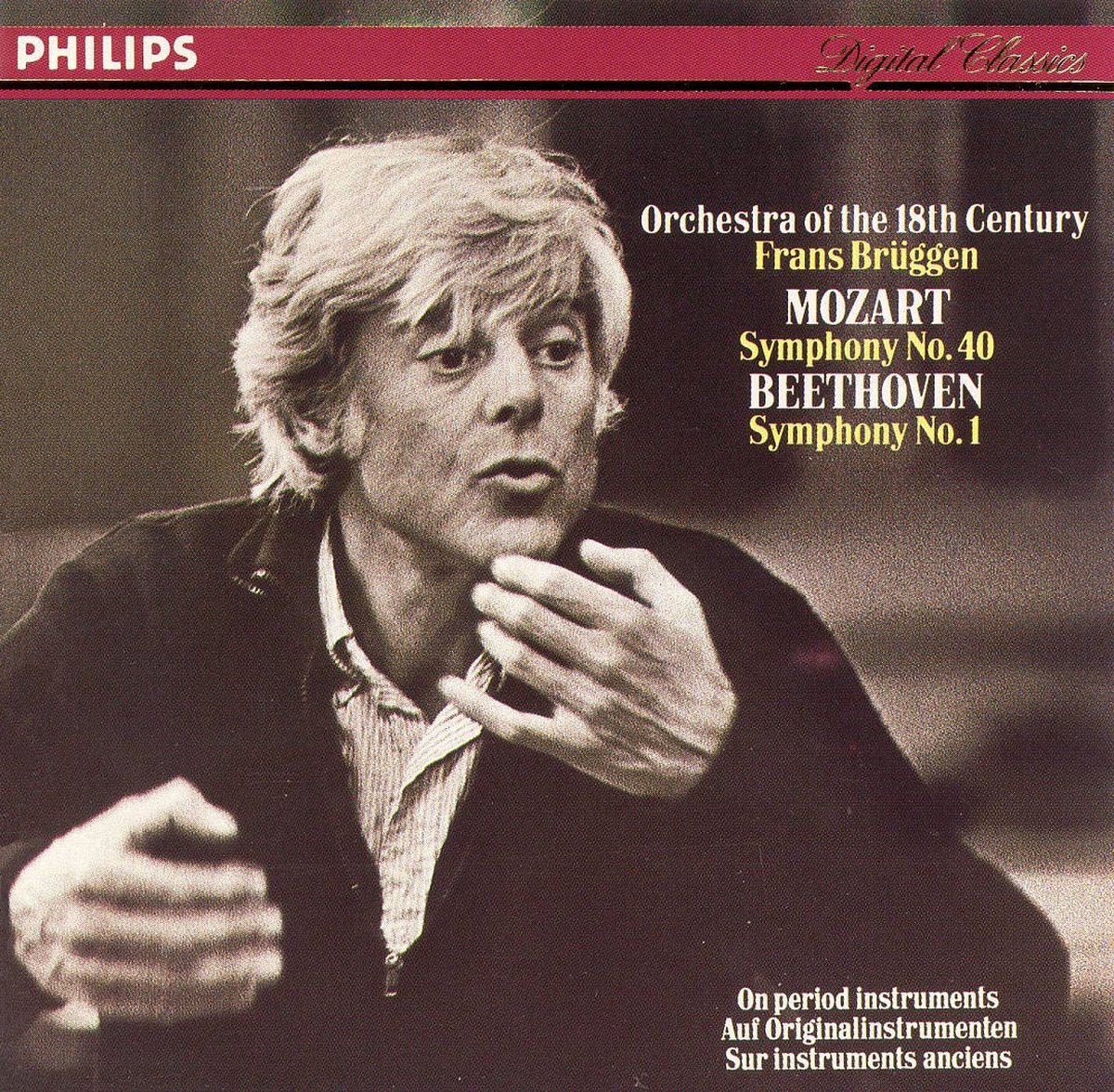 Mozart: Symphony No. 40; Beethoven: Symphony No. 1