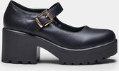 Koi Footwear Tira PU Classic Mary Janes Pumps Zwart