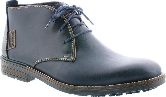 Rieker veterschoen - sneaker zwart - herenschoenen | Schoenen Mayfair