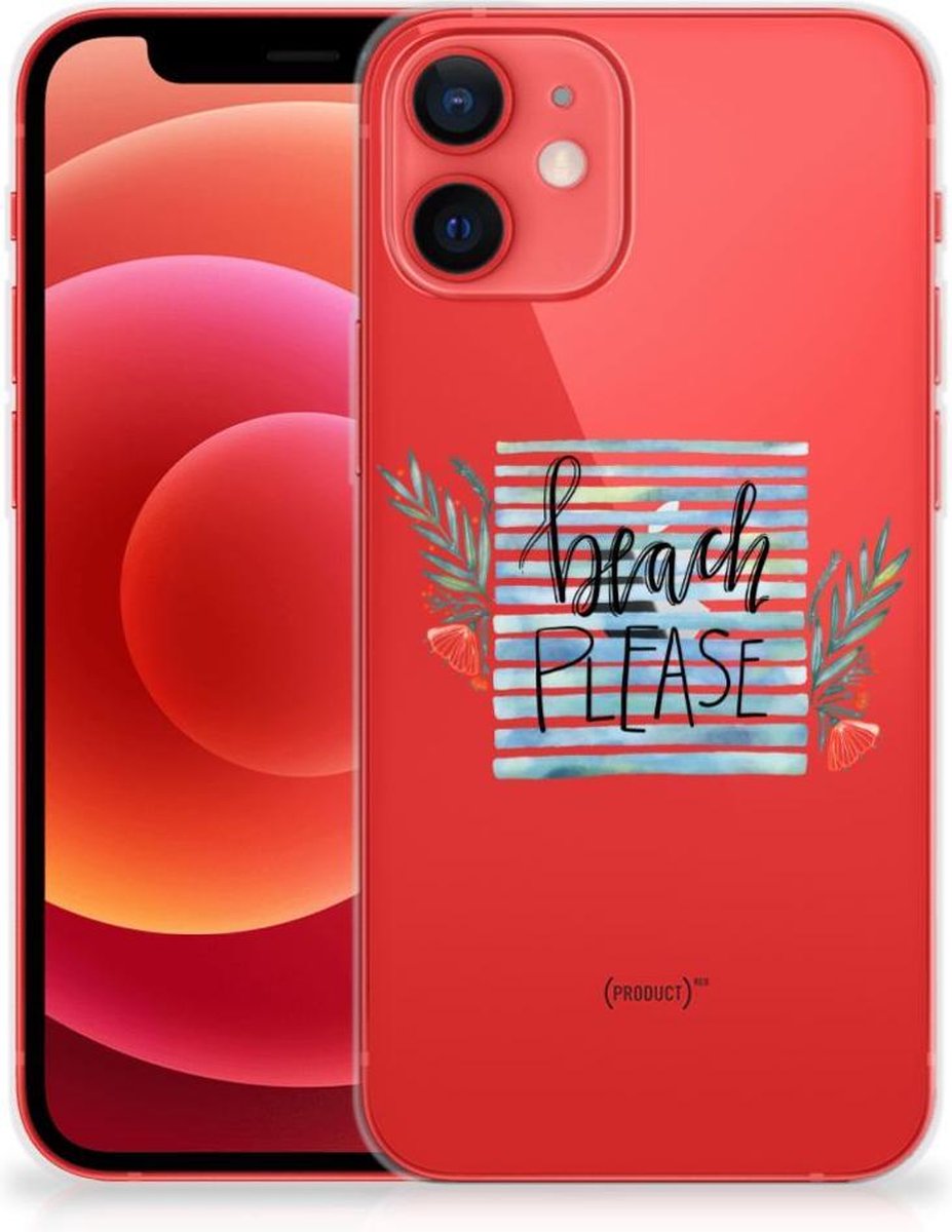iPhone 12 Mini Telefoonhoesje met Naam Boho Beach