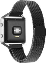 watchbands-shop.nl Milanees bandje - Fitbit Blaze - Zwart