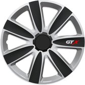 Versaco  GTX Carbon - Wieldoppen - Zwart/Zilver - 14 inch - 4 stuks