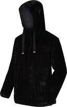 Regatta Jas Imitatiebont Dames Polyester Zwart Maat 38/s
