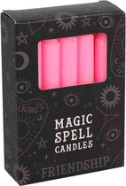 Magic Spell Kaarsen Vriendschap (Roze - 12 stuks)
