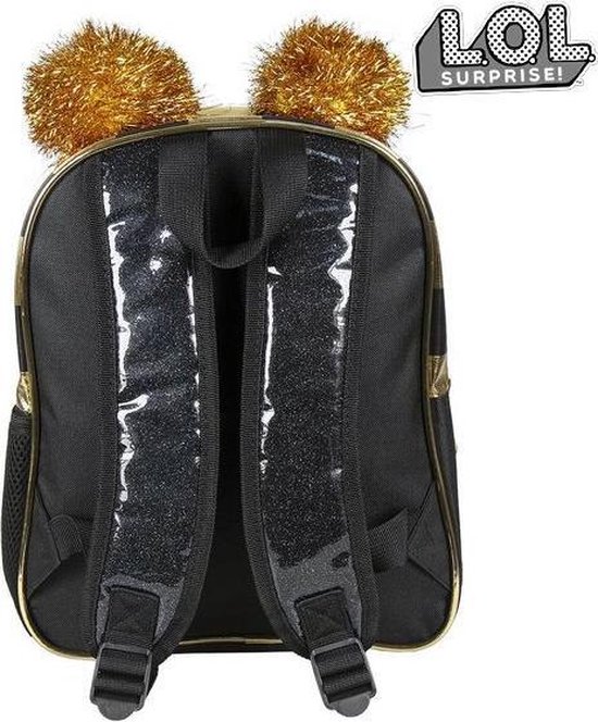 LOL Surprise - Rugzak meisje - Rugtas kinderen - Goud - Hoogte 31cm
