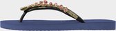 Uzurii Illusion Pink dames slippers, Navy Blue, maat: 39/40