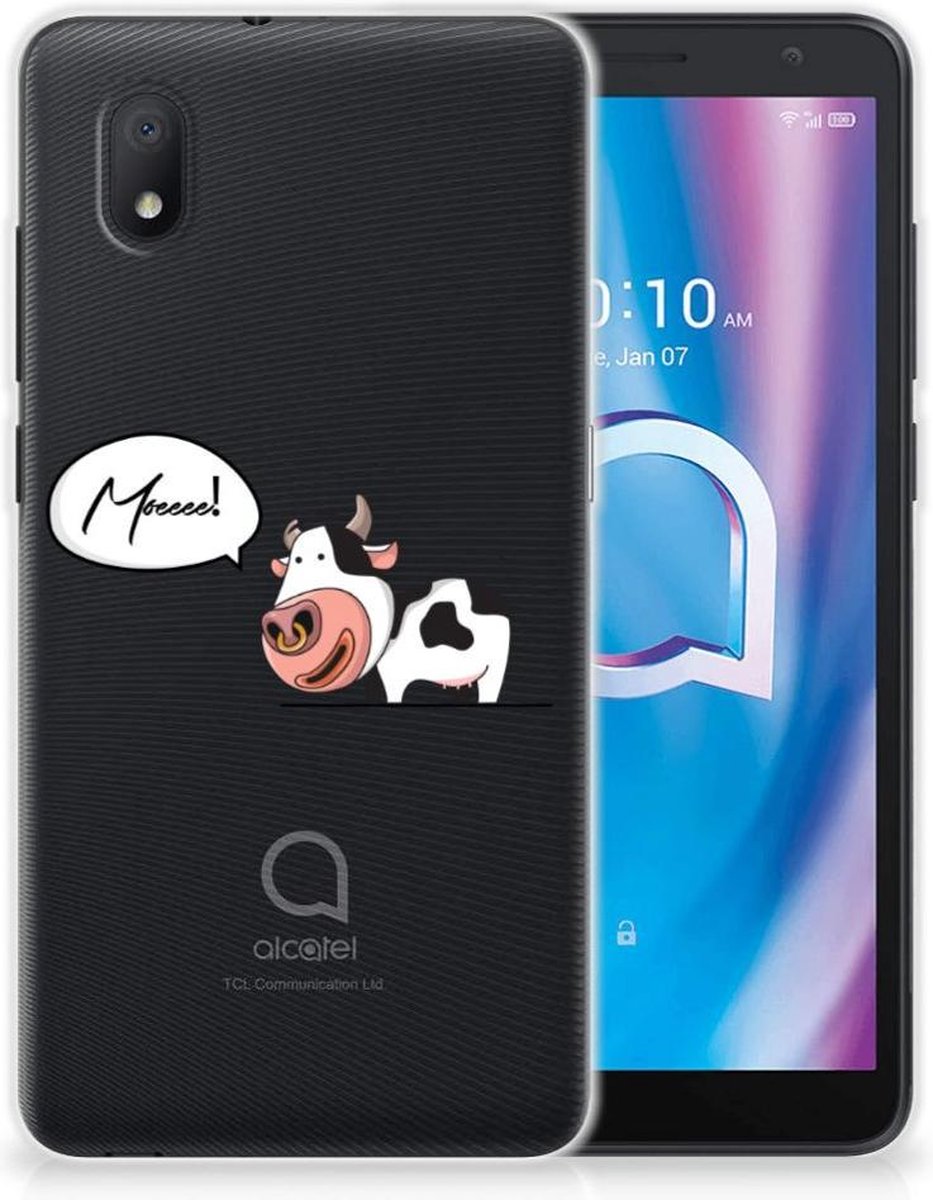 Alcatel 1B (2020) Telefoonhoesje met Naam Cheeky Cow