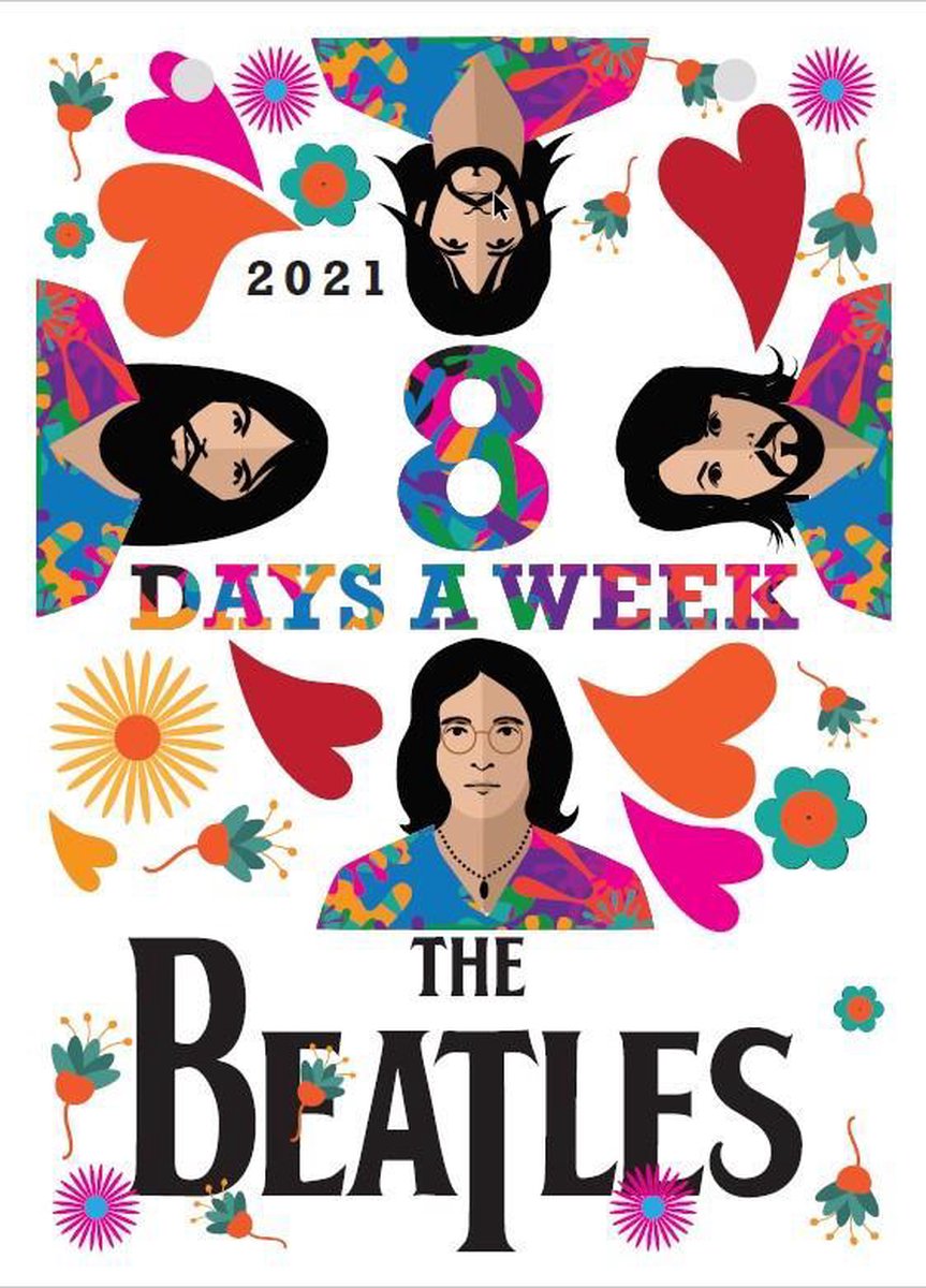 The Beatles 8 days a week Scheurkalender 2021 - Edicola