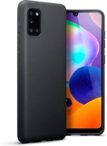 EmpX Telefoonhoesje - Back Cover - Geschikt Voor Samsung Galaxy A31 - Zwart