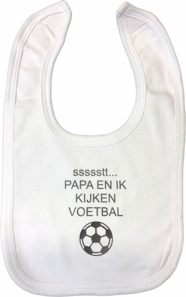 Goedkoopste Soft Touch Slabber Voetbal Jongens 33 Cm Katoen Wit/grijs