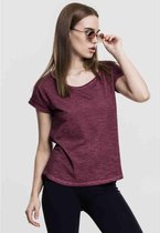 Urban Classics Shirt -XL- Shaped Spray Dye Rood