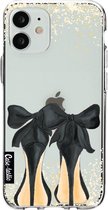 Casetastic Apple iPhone 12 Mini Hoesje - Softcover Hoesje met Design - Sparkling Shoes Print