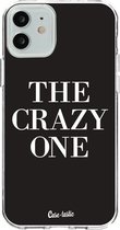 Casetastic Apple iPhone 12 / iPhone 12 Pro Hoesje - Softcover Hoesje met Design - The Crazy One Print