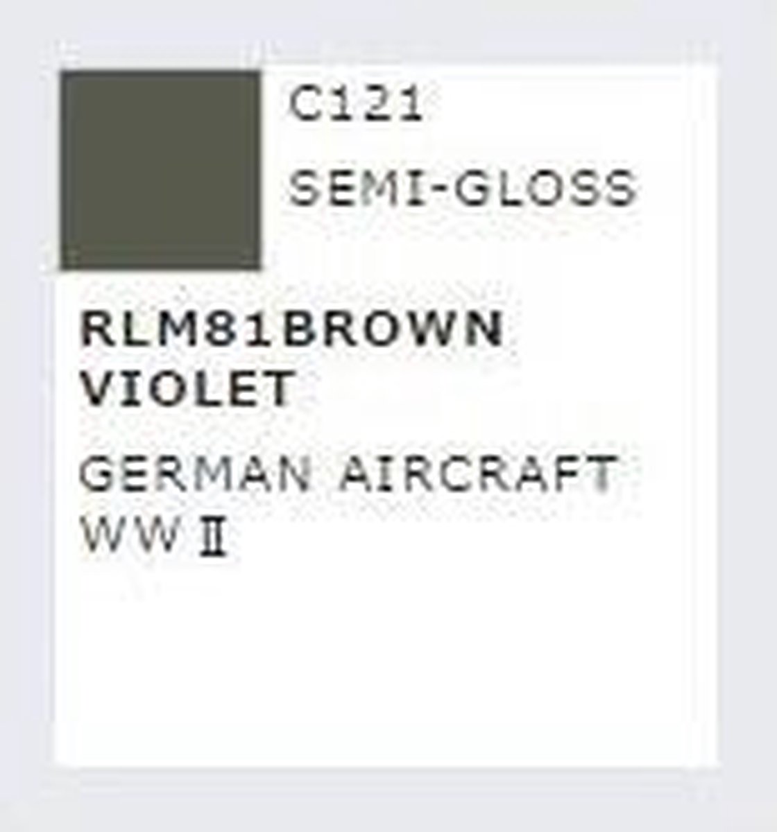 Afbeelding van product Mrhobby - Mr. Color 10 Ml Rlm81 Brown Violet (Mrh-c-121)
