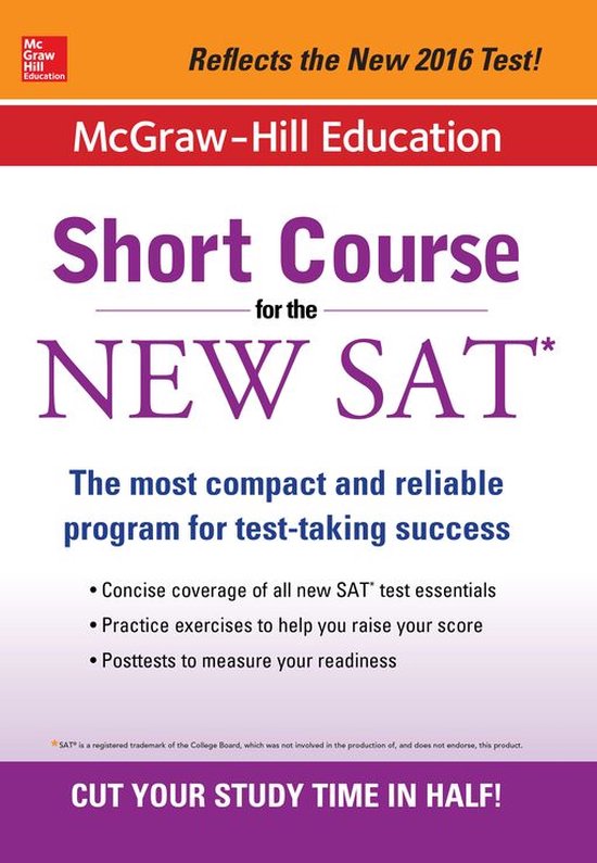 McGraw-Hill Education: Short Course for the SAT - cover