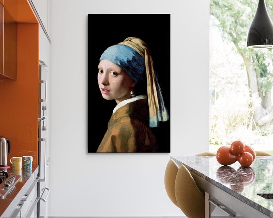 Schilderij Johannes Vermeer Meisje met de parel | bol.com