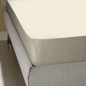 Hoeslaken Jersey Stretch Katoen - Ecru