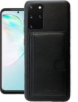 FONU Backcase Hoesje Met Kaarthouder Samsung Galaxy S20 Plus - Zwart