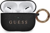 Guess Siliconen Cover hoesje Airpods Pro Zwart