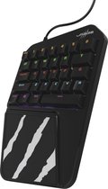 uRage Exodus 410 One-Handed toetsenbord USB Zwart