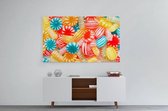 Schilderij - Color candies — 90x60 cm