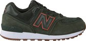 New Balance Meisjes Lage sneakers Pc574 - Groen - Maat 36