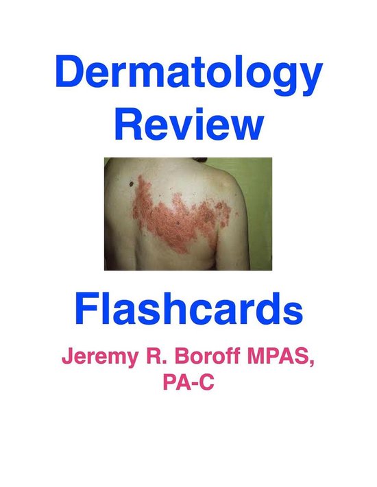 Dermatology Flashcards - cover