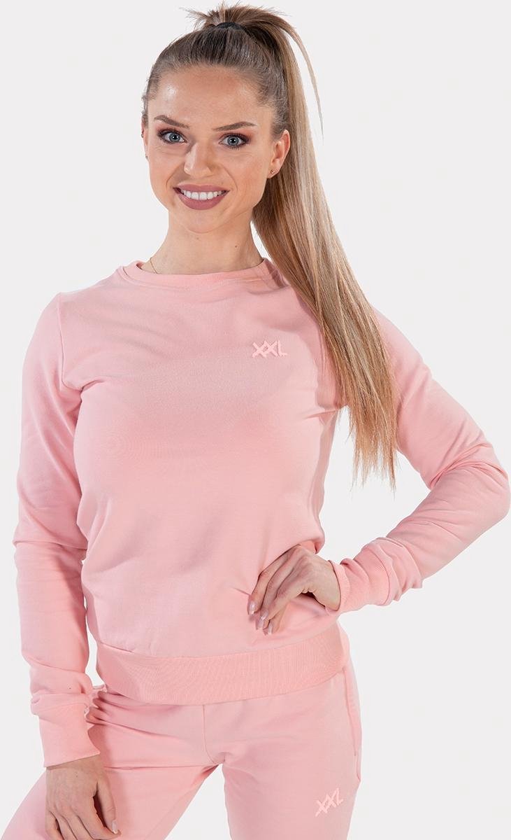 Women's Essential Sweater-Powder Pink-XS