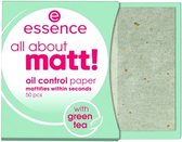 Essence All About Matt! Papeles Matificantes 50 U