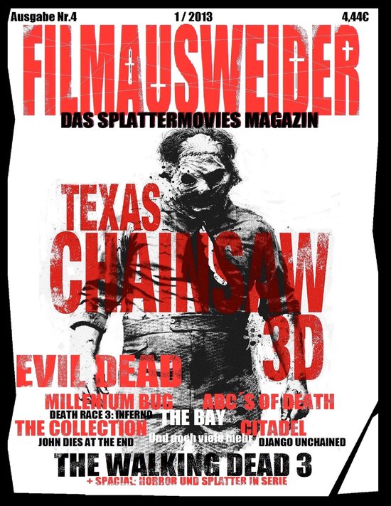 FILMAUSWEIDER - Das Splattermovies Magazin - Ausgabe 4 - Evi ... - cover