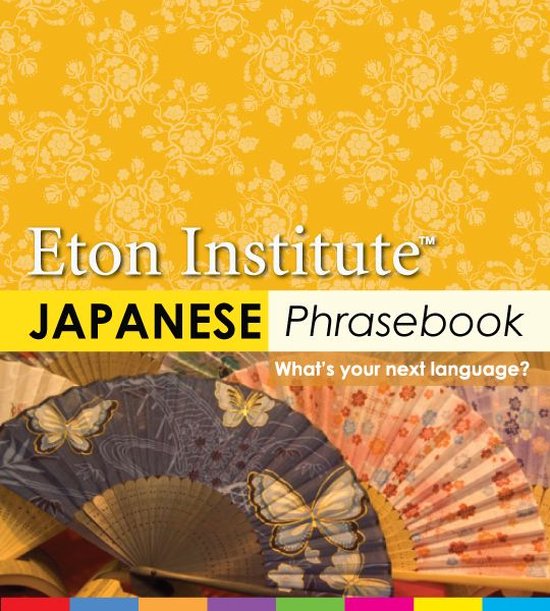Eton Institute - Language Phrasebooks - Japanese Phrasebook - cover