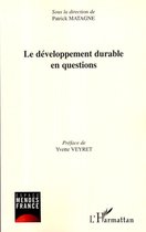 Développement durable en questions Le