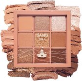 Etude House Play Color Eyes Sand Hill - 9 Color Palette - Mystical Sand Brown - Neutrale Kleurenpalet