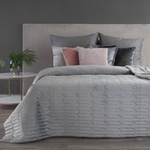 Luxe bed_deken_Brulo_Polyester_sprei_170x210 cm_Gewicht-260+120+65 GSM__zilver