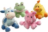 Puppyspeelgoed knuffels dier - Willekeurig - 10 x 10 x 16 cm