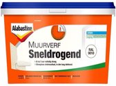 Alabastine Muurverf Sneldrogend - RAL 9010 - 5 liter