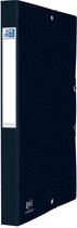 Elba elastobox Oxford Eurofolio rug van 2,5 cm, zwart
