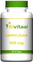 Elvitaal Voedingssupplementen Elvitaal caprylzuur 500mg  90 tab