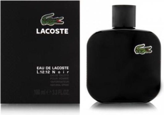 lacoste black noir