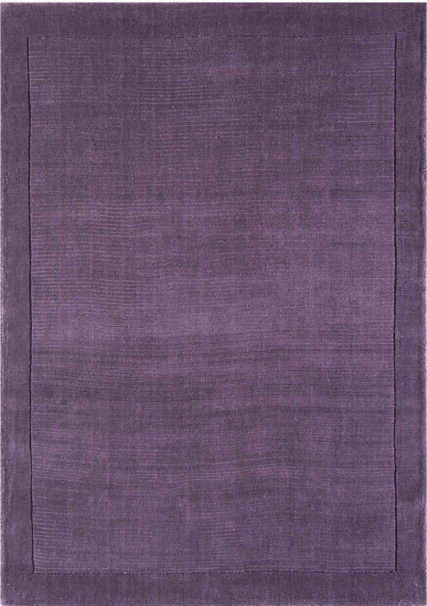 Easy Living - York-Rug-Purple Vloerkleed - 200x290 - Rechthoek - Laagpolig Tapijt - Klassiek - Paars