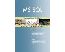 Omslag van MS SQL A Complete Guide - 2021 Edition