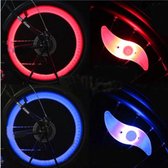 LED Fietswiel Verlichting Set - 2 stuks - Blauw