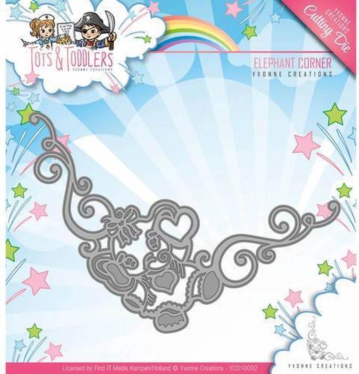 Mal - Yvonne Creations - Tots en Toddlers - Olifant Hoek