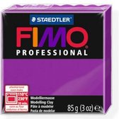 FIMO professional - ovenhardende, professionele boetseerklei blok 85 g - violet