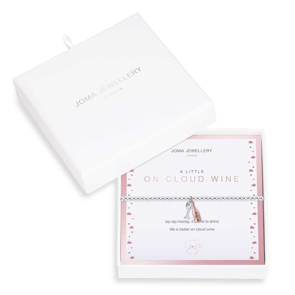 Joma Jewellery Boxed A Little - On Cloud Wine