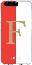 Huawei P10 Hoesje Transparant TPU Case - Feyenoord - F