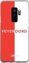 6F hoesje - geschikt voor Samsung Galaxy S9 Plus -  Transparant TPU Case - Feyenoord - met opdruk #ffffff