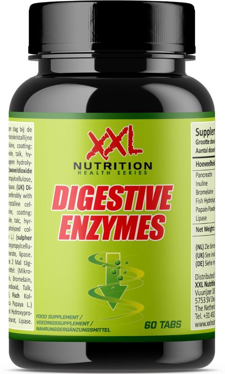 XXL Nutrition Digestive Enzymes60 tabletten